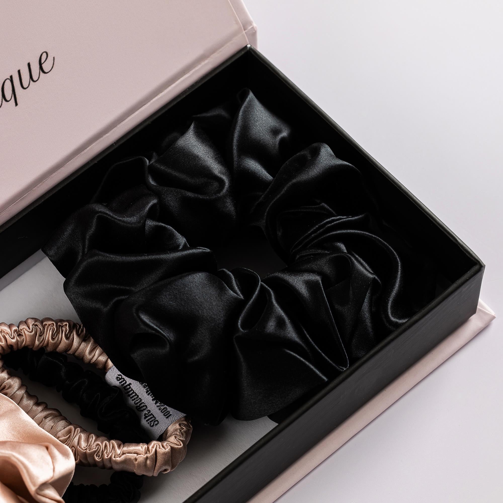 Silk Hair Scrunchies