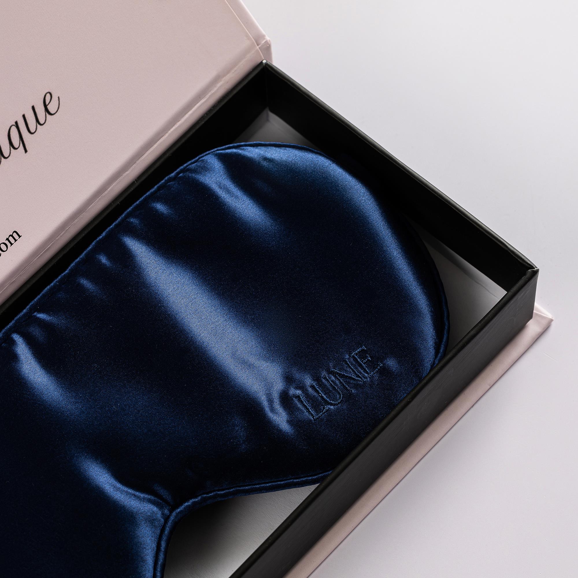 Silk Dress and Silk Eyemask Bundle